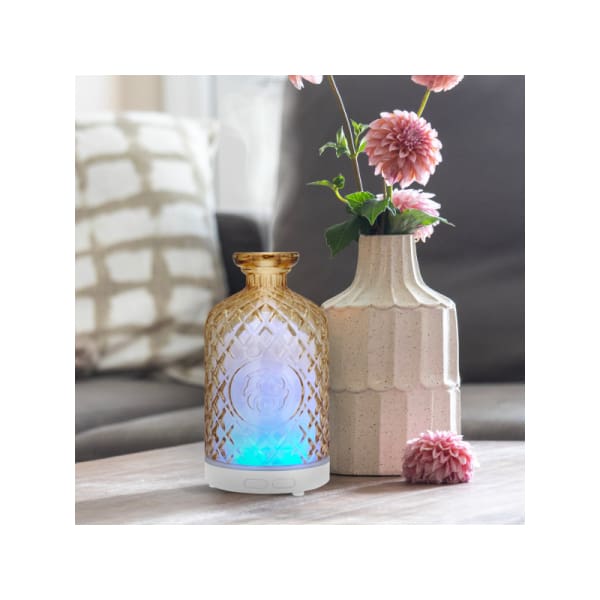 Diffuseur D’huiles Essentielles LIVOO 20m² Doré (DE158) Diffuseur D’huiles Essentielles LIVOO 20m² Doré (DE158)